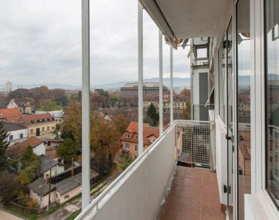 Balcony with panoramic view